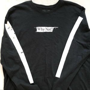 Black and White Long Sleeve Shirt